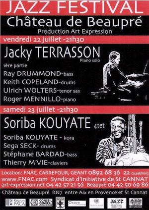 Affiche Jazz à Beaupré Festival Roger Mennillo 2005