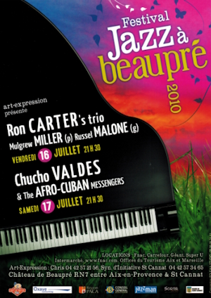 Affiche Jazz à Beaupré Festival Roger Mennillo 2010