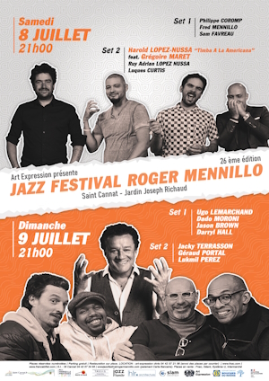 Affiche Jazz à Beaupré Festival Roger Mennillo 2023